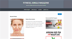 Desktop Screenshot of fitnessjunglemag.com